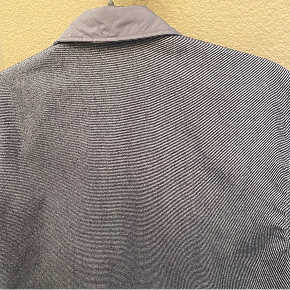 Patagonia Men Gray Reversible Quilted Puffer Jacket Size Large - Picture 7 of 7